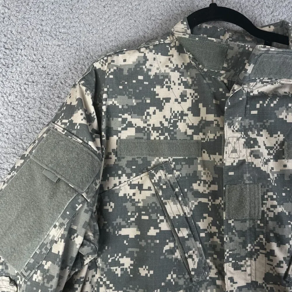 ARMY COMBAT Uniform Coat Team Soldier Certified Gear Men L Reg Perimeter Insect